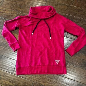 Guess Fuchsia Cowl Neck Sweater